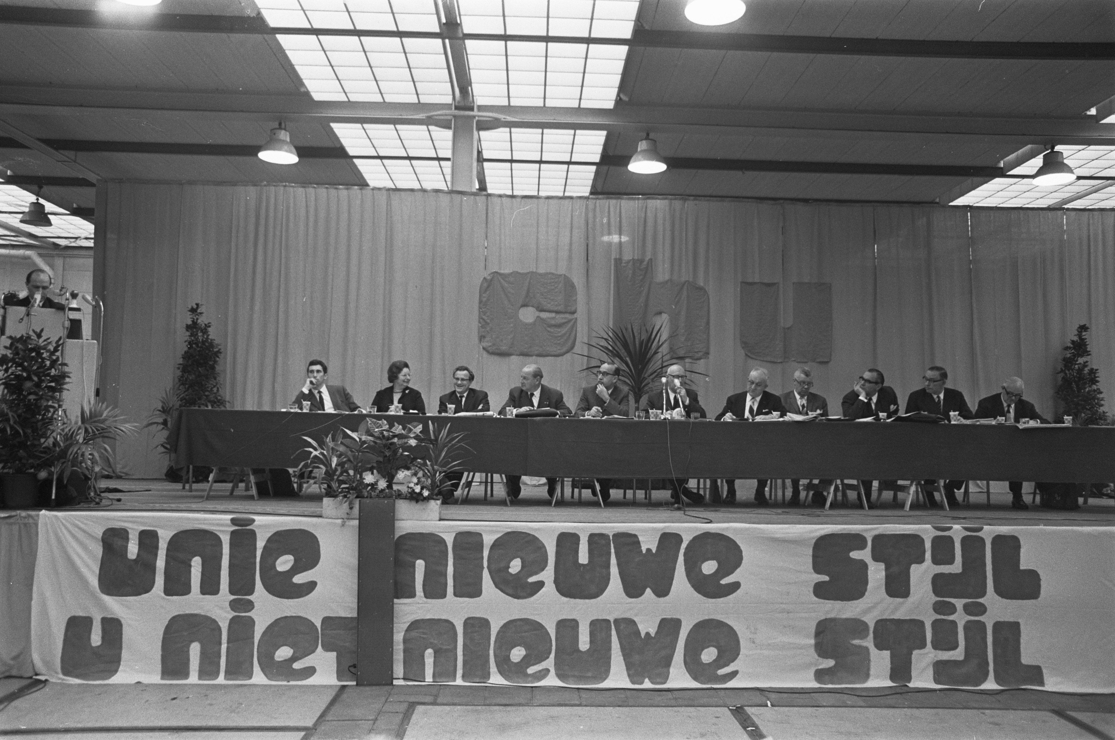 Foto van CHU congres in 1967