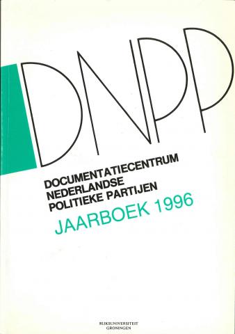 Cover van het Jaarboek DNPP 1996