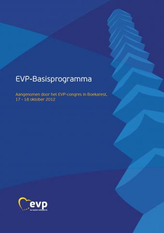 Voorkant van het EVP basisprogramma 2012