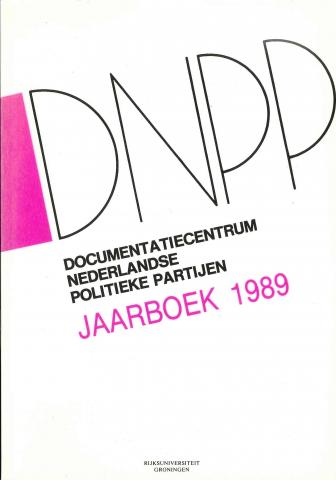 Voorkant van DNPP jaarboek 1989