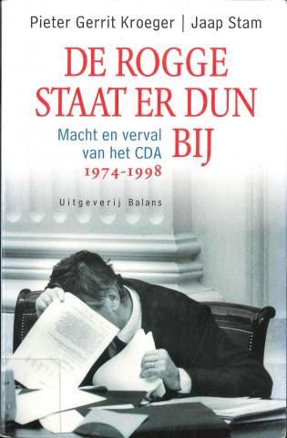 Cover van het boek 'De rogge staat er dun bij' (1998)